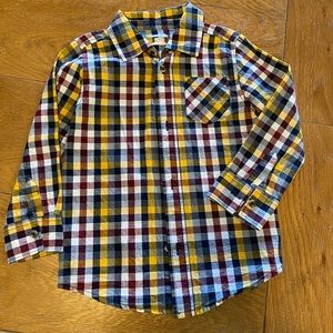 Toddler Plaid Button Down Size 4T